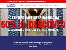 Tablet Screenshot of guardamoveissp.com.br